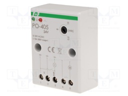 Timer; 1÷15min; NO; 10A; 24VAC; 24VDC; Number of operation modes: 1