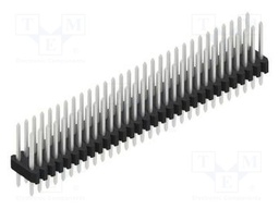 Connector: pin strips; pin header; male; PIN: 60; 1.27mm; THT; 2x30