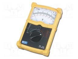 Voltmeter; analogue; VDC: 100mV,1V,3V,10V,30V,100V,300V,1kV