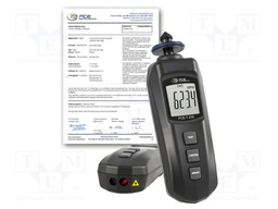Tachometer; LCD; Meas.accur: ±(0,1% + 1 digit); 165x33x50mm