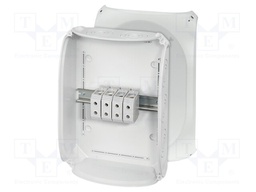 Enclosure: junction box; IP66; grey
