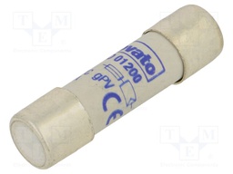 Fuse: fuse; 12A; 1kVDC; gPV; 10x38mm