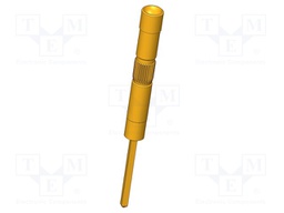 Connector; Contact plating: gold-plated; Contacts: brass; KT-254