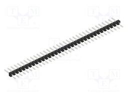 Connector: pin strips; pin header; male; PIN: 34; 2.54mm; SMT; 1x34