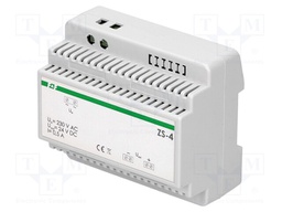 Power supply: transformer type; 24VDC; 0.5A; 230VAC; Mounting: DIN