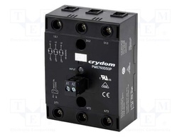 Relay: solid state; Ucntrl: 4÷32VDC; 30A; 48÷600VAC; 3-phase; IP20