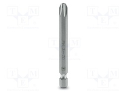 Screwdriver bit; Phillips; PH3; Overall len: 70mm