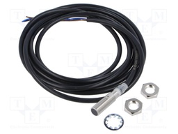 Sensor: inductive; Output conf: PNP / NO; 0÷2mm; 10÷30VDC; M8; IP67