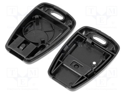 Enclosure: for remote controller; plastic; black; Fiat; MINITOOLS