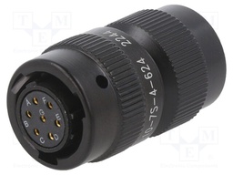 Connector: circular; 62IN; plug; female; PIN: 7; internal bayonet