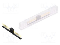 Connector: pin strips; pin header; male; PIN: 22; 2.54mm; SMT; 1x22