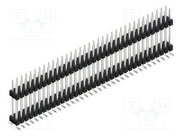 Connector: pin strips; pin header; male; PIN: 70; 2.54mm; SMT; 2x35