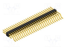 Connector: pin strips; pin header; male; PIN: 56; 1.27mm; SMT; 2x28