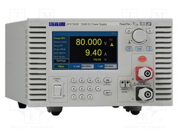 Power supply: programmable laboratory; Channels: 1; 0÷80VDC; 750W