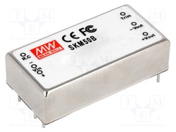 Converter: DC/DC; 50W; Uin: 36÷75VDC; Uout: 12VDC; Iout: 4170mA; THT