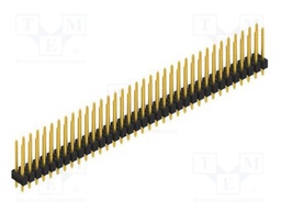 Connector: pin strips; pin header; male; PIN: 70; 2.54mm; THT; 2x35
