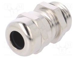 Cable gland; with earthing; PG9; IP68; Mat: brass