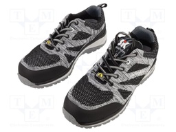 Shoes; ESD,unisex,with composite toecap; 45; grey