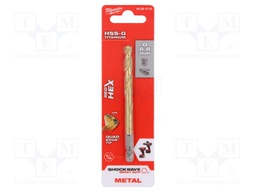 Drill bit; for metal,impact; Ø: 6.8mm