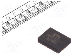 PMIC; DC/DC converter; Uoper: 4.6÷70V; Uout: 0.8÷5.4V; FQFN24; buck