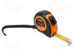 Measuring tape; L: 5m; Width: 19mm; Class: II