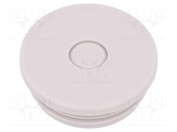 Stopper; TPE (thermoplastic elastomer); light grey; 1.5÷4.5mm