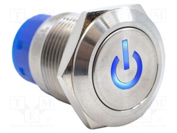 Switch: vandal resistant; Pos: 2; SPDT; 3A/250VAC; IP67; ON-(ON)