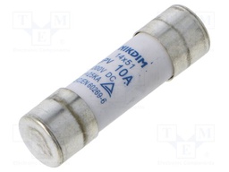 Fuse: fuse; gPV; 10A; 1kVDC; cylindrical; 14x51mm