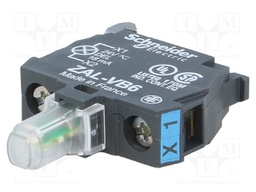 Illuminating unit; 22mm; Harmony XB4; -25÷70°C; Illumin: LED