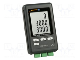 Data logger; DC voltage; Display: LCD; 0÷300mV,0÷3000mV; Ch: 3