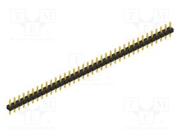 Connector: pin strips; pin header; male; PIN: 36; 2.54mm; THT; 1x36