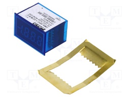 Panel DC voltage meter; digital; 8÷50V; VDC accuracy: ±0,01 V