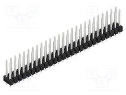 Connector: pin strips; pin header; male; PIN: 52; 2.54mm; THT; 2x26