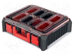 Container: collective; with boxes; black; 445x368x126mm; CMX 40