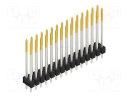 Connector: pin strips; pin header; male; PIN: 30; 2.54mm; THT; 2x15