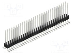 Connector: pin strips; pin header; male; PIN: 58; 1.27mm; SMT; 2x29