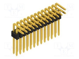Connector: pin strips; pin header; male; PIN: 26; 1.27mm; THT; 2x13