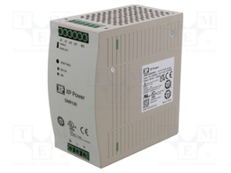 Power supply: switched-mode; 120W; 48VDC; 45÷55VDC; 2.5A; 920g