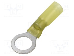 Tip: ring; M10; Ø: 10.5mm; 4÷6mm2; crimped; for cable; insulated
