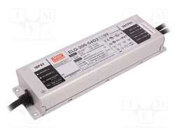 Power supply: switched-mode; LED; 200.88W; 54VDC; 3.72A; IP67; 93%