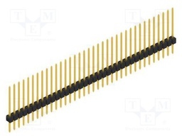 Connector: pin strips; pin header; male; PIN: 36; 2.54mm; THT; 1x36