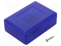 Enclosure: multipurpose; X: 59mm; Y: 84mm; Z: 30mm; ABS
