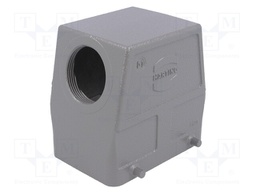 Enclosure: for Han connectors; Han; size 32A (2 x 16A); high