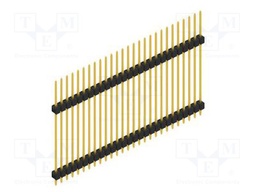 Connector: pin strips; pin header; male; PIN: 27; 2.54mm; THT; 1x27