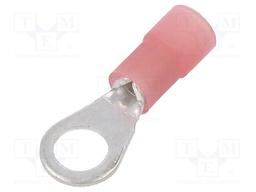 Tip: ring; M5; Ø: 5.2mm; 0.25÷1.5mm2; crimped; for cable; insulated
