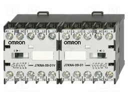 Contactor: 3-pole reversing; Auxiliary contacts: NC; 24VDC; 9A
