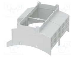 Upper housing; grey; BC 107,6; X: 107.6mm; Y: 89.7mm; Z: 54.85mm