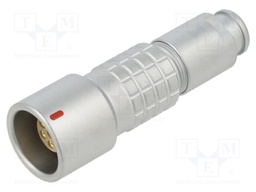 Connector: circular; 2K; plug; female; PIN: 7; soldering; for cable