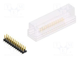 Connector: pin strips; pin header; male; PIN: 24; 2.54mm; SMT; 2x12