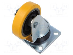 Transport wheel; Ø: 80mm; W: 20mm; H: 118mm; torsional; 150kg